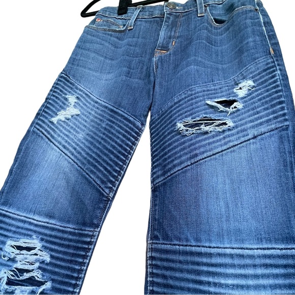HUDSON | 'Brooklyn Moto Super Skinny' Jeans in Walk of Fame | Size 25 - Picture 9 of 15